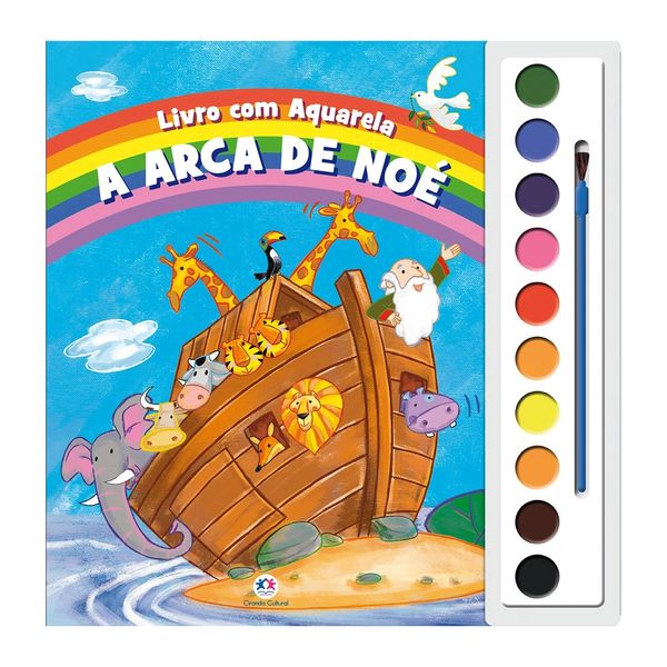 Livro Aquarela Ciranda Cultural Arca de Noé Livro Aquarela Ciranda Cultural Arca de Noé