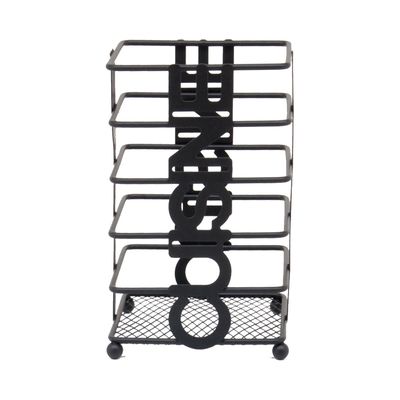 Porta Talher Le Cuisine Black Preto
