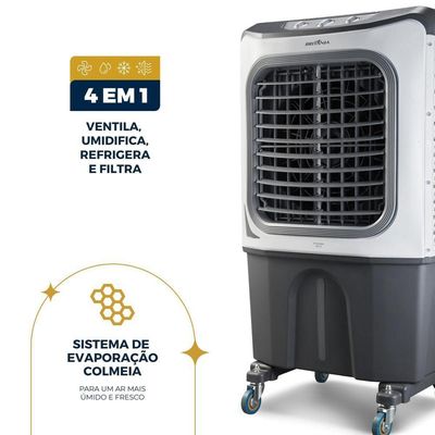 Climatizador De Ar Britânia 70L 4 Em 1 BCL70 3 Velocidades 110V