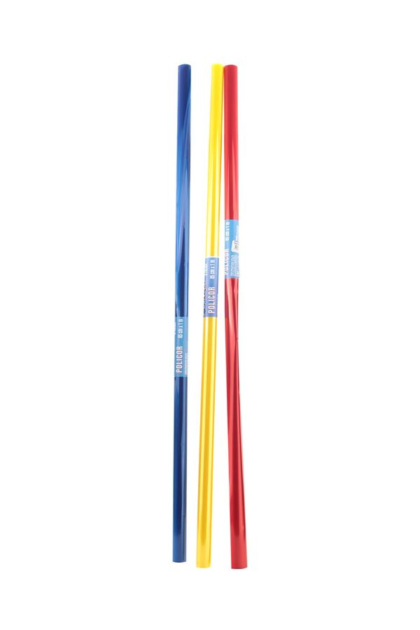 Papel Celofane Packpel Colorido 85x100cm com 3 Folhas Cores Diversas - Item Sortido