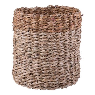 Cesto Decorativo Redondo Cazza Tiki 14x13cm Natural