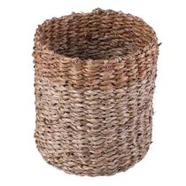 Cesto Decorativo Redondo Cazza Tiki 14x13cm Natural