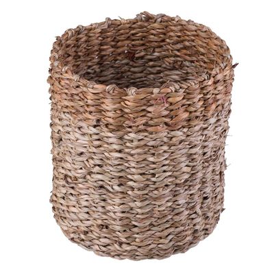 Cesto Decorativo Redondo Cazza Tiki 14x13cm Natural