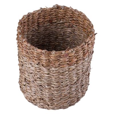 Cesto Decorativo Redondo Cazza Tiki 14x13cm Natural