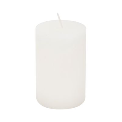Vela Le Home Cilíndrica Branca 9cm