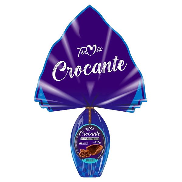 Ovo de Páscoa Toc Mix Crocante 110g