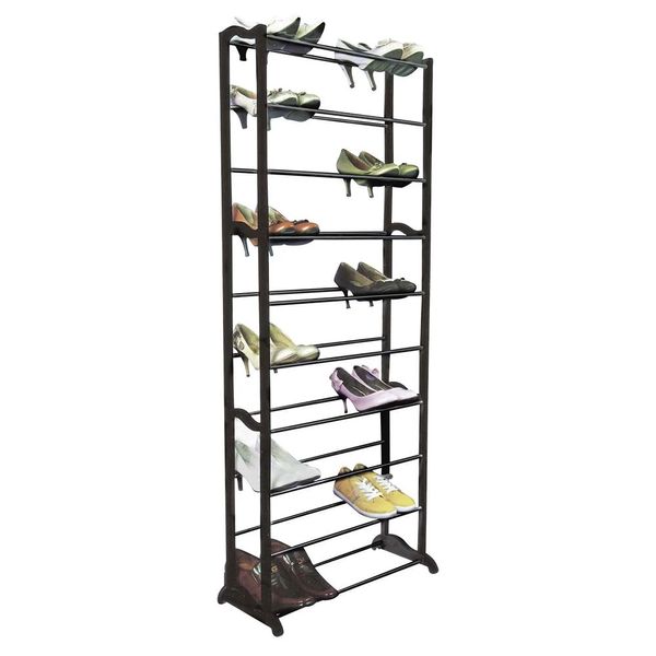 Sapateira Vertical Imporiente para 20 Pares Preta Sapateira Vertical Imporiente para 20 Pares Preta