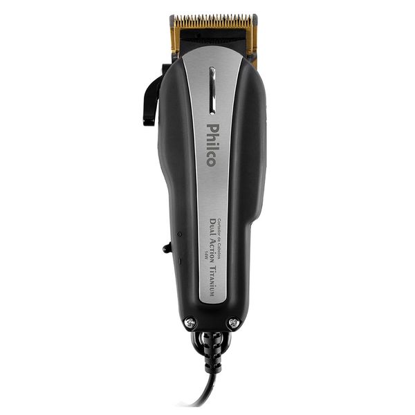 Máquina de Cortar Cabelo Philco Dual Action Titanium - 127V Máquina de Cortar Cabelo Philco Dual Action Titanium - 127V