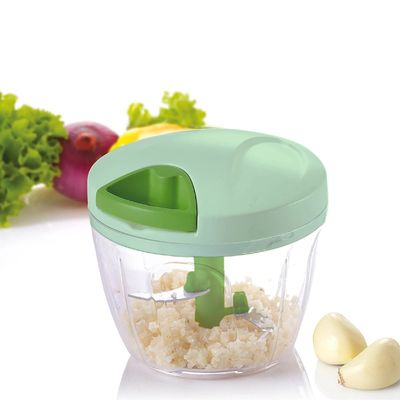 Mini Processador de Alimentos Manual Casita com 3 Lâminas 650ml