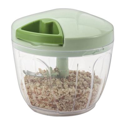 Mini Processador de Alimentos Manual Casita com 3 Lâminas 650ml