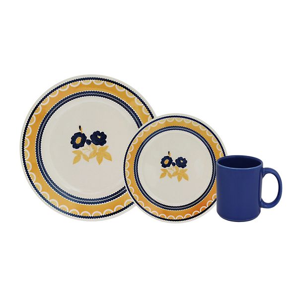 Aparelho de Jantar Oxford Biona Giardino com 12 Peças Aparelho de Jantar Oxford Biona Giardino com 12 Peças