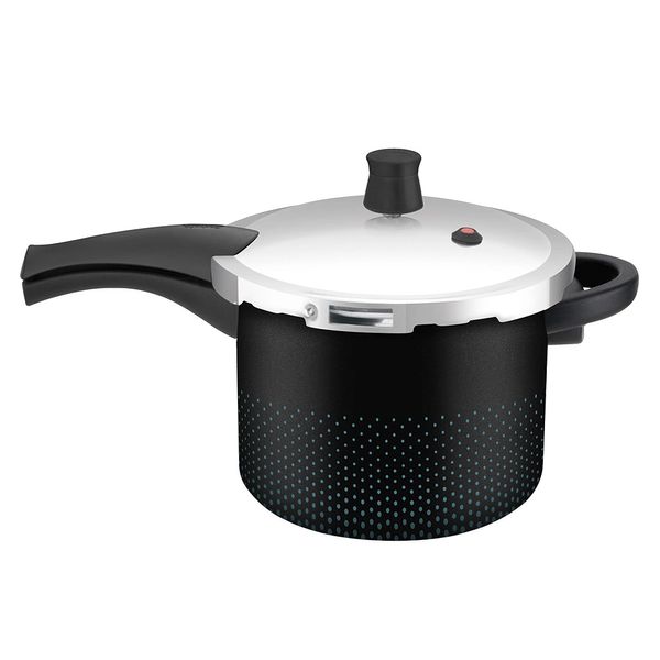 Panela de Pressão Rochedo Smart Antiaderente com Fechamento Externo 7,6L Panela de Pressão Rochedo Smart Antiaderente com Fechamento Externo 7,6L