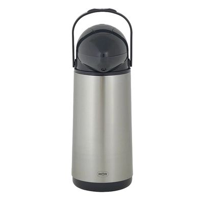 Garrafa Térmica Mor Nobile Pressão Inox 1L