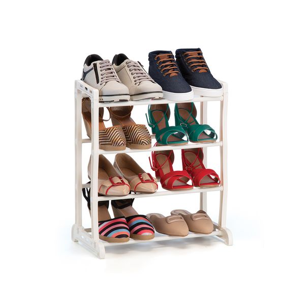 Sapateira Arthi 8 Pares Cartela Branca Sapateira Arthi 8 Pares Cartela Branca