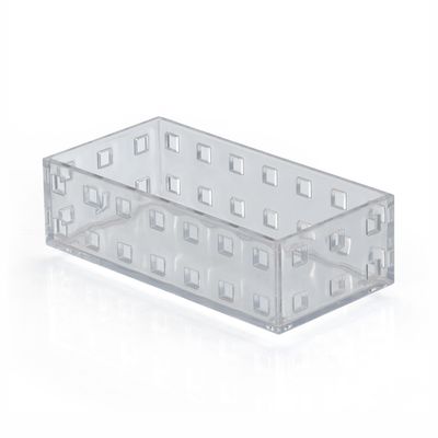 Caixa Organizadora Arthi Cristal em Plástico Transparente 325ml
