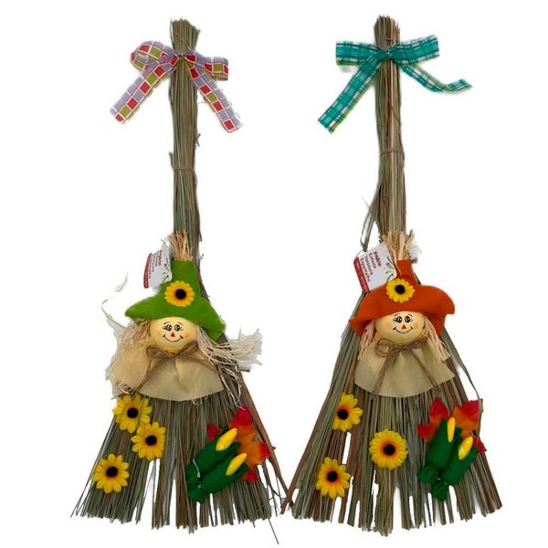 Vassoura Espantalho 60x30CM CV245248 PlayFun - Item Sortido Vassoura Espantalho 60x30CM CV245248 PlayFun - Item Sortido