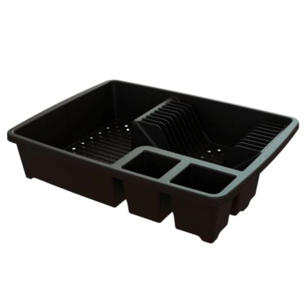 Escorredor de Louça Mb em Plástico Preto Escorredor de Louça Mb em Plástico Preto