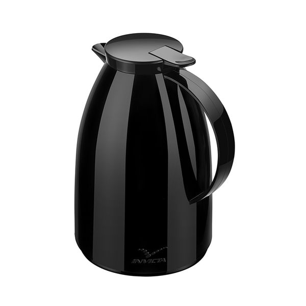 Bule Térmico Invicta Viena com Gatilho Preto 1l