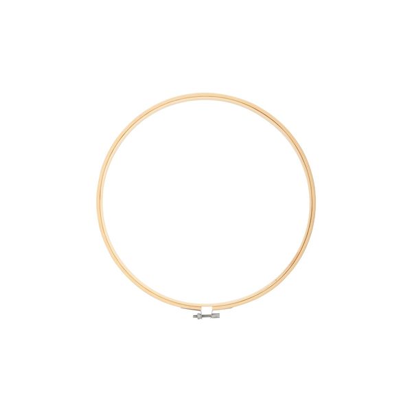 Bastidor de Madeira para Bordar com Tarracha 25cm Bastidor de Madeira para Bordar com Tarracha 25cm