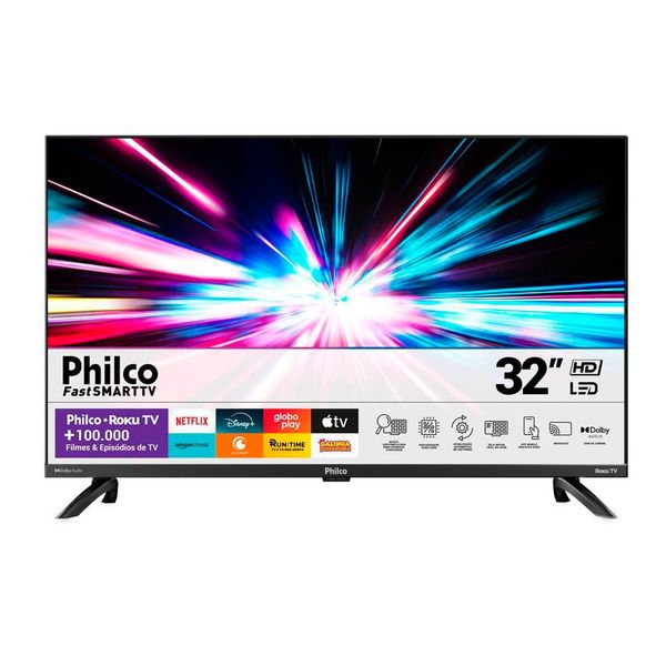 TV LED 32 PHILCO PTV32G7PR2CGB SMART ROKU DOLBY AUDIo TV LED 32 PHILCO PTV32G7PR2CGB SMART ROKU DOLBY AUDIo