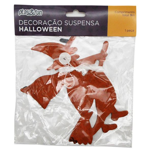 Corrente de Papel Bruxa Play&Fun Halloween Corrente de Papel Bruxa Play&Fun Halloween