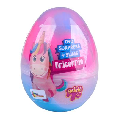 Ovo Surpresa Unicórnio Doce Brinquedo