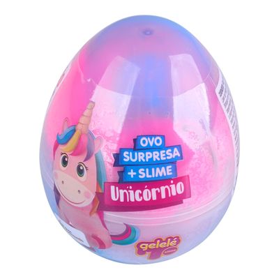 Ovo Surpresa Unicórnio Doce Brinquedo