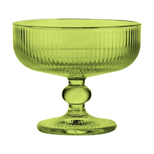 Taça para Sobremesa Cazza Celebre em Vidro Verde 285ml Taça para Sobremesa Cazza Celebre em Vidro Verde 285ml