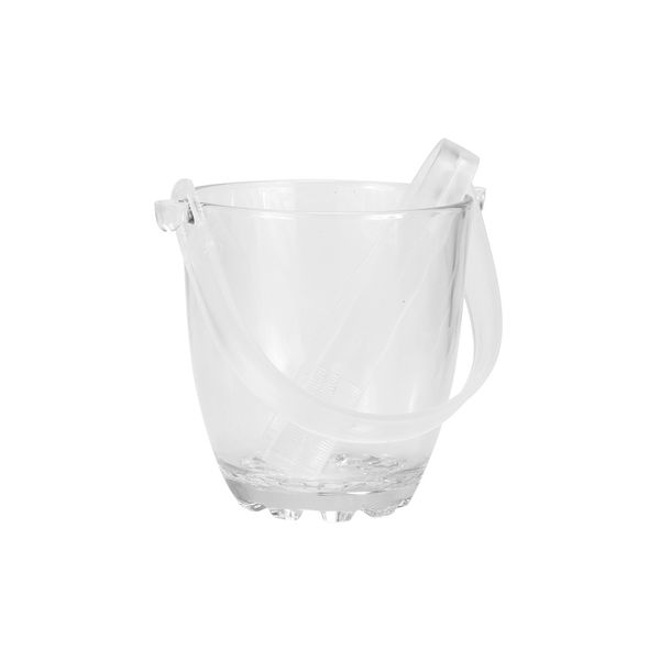 Balde de Gelo Le Cub em Vidro Transparente com Pegador 815ml