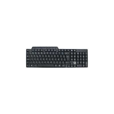 Teclado Bright Multimídia com Fio USB Preto