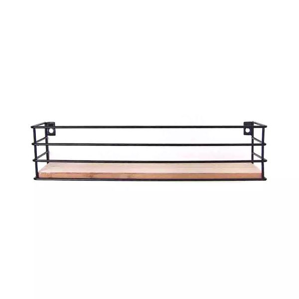 Prateleira Le 39cm com Suporte Metal/Mdf Prateleira Le 39cm com Suporte Metal/Mdf