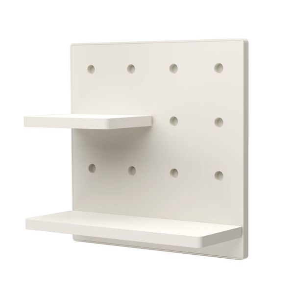 Painel com Prateleira Le 22x22cm Plástico Cores Diversas - Item Sortido Painel com Prateleira Le 22x22cm Plástico Cores Diversas - Item Sortido