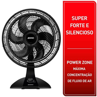 Ventilador de Mesa Arno Turbo Force 6 Pás VF42 - 40cm 127V