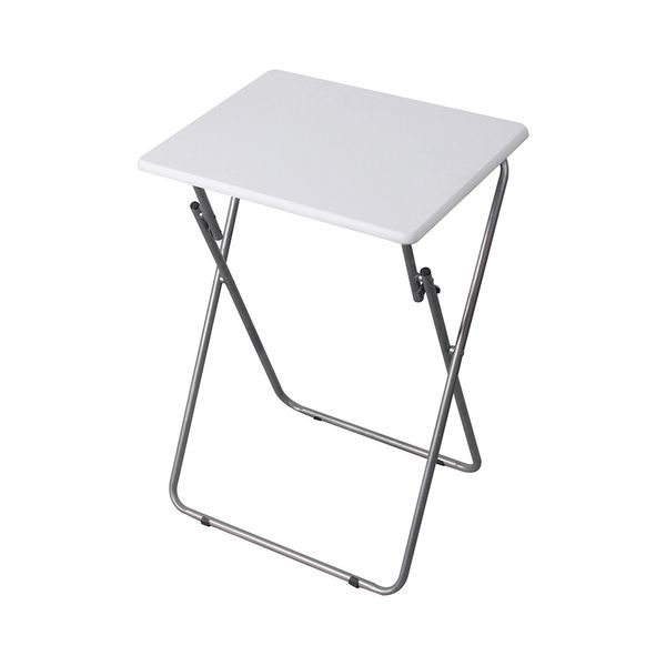 Mesa Dobrável Cazza Mdf Metal Le Wood 66cm x 48cm Branco Mesa Dobrável Cazza Mdf Metal Le Wood 66cm x 48cm Branco
