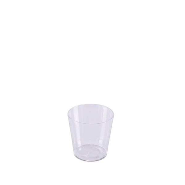 Copo de Acrílico Prafesta Mini 25ml com 10 Unidades Cristal