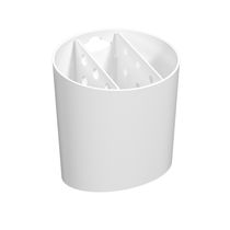 Escorredor de Talheres Coza Oval Basic Branco