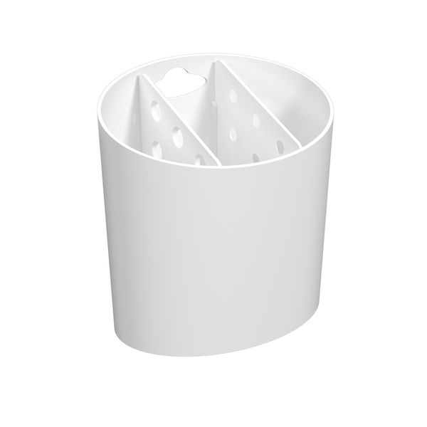 Escorredor de Talheres Coza Oval Basic Branco