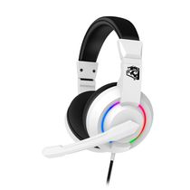 HGAL - Headset Gamer Alcor Multi Plataforma Branco Led Rainbow