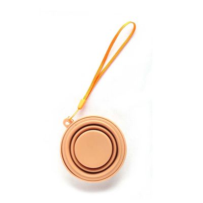 Copo Retrátil de Silicone Le Ecosmart Areia 170ml