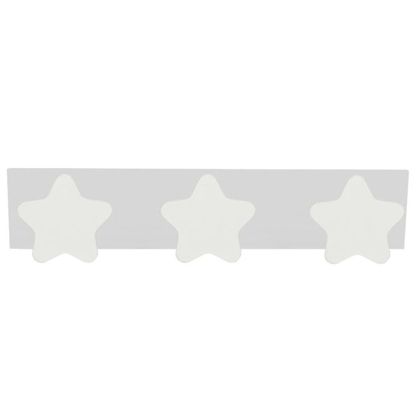 Cabide de Parede Cazza Toyland com 3 Ganchos