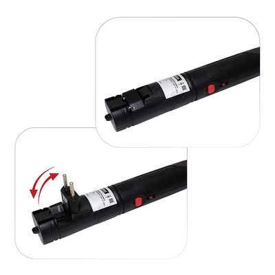 Raquete Elétrica Mata Mosquito Alfacell Recarregável Vermelha Bivolt