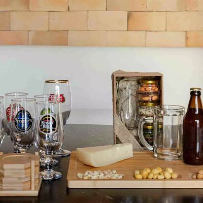 Taça para Cerveja Decorada Ruvolo Royal Beer 330ml