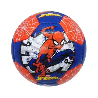 Bola de Futebol BR8 O Espetacular Homem Aranha Vermelha e Azul 312g