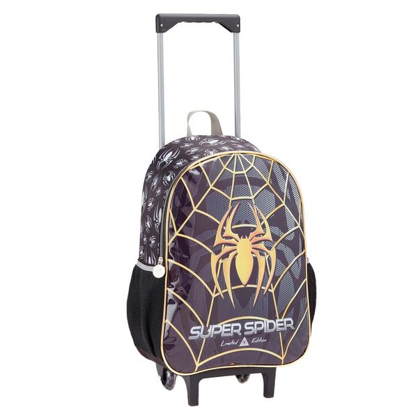 Mochilete Infantil Super Spider Com Rodinhas Seanite Mochilete Infantil Super Spider Com Rodinhas Seanite