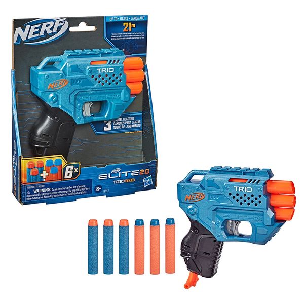 Lança Dardos Nerf Elite Trio
