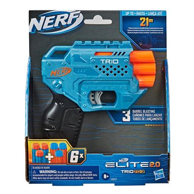 Lança Dardos Nerf Elite Trio