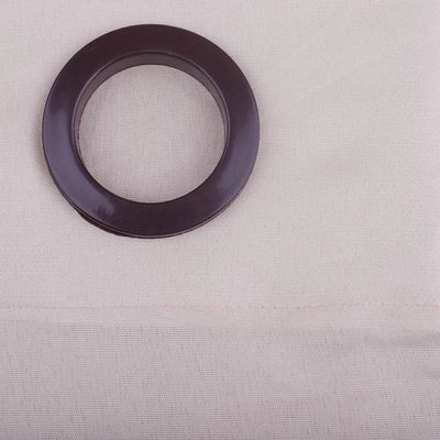 Cortina Cazza Grécia em Microfibra Bege Escuro 2,00x1,70m