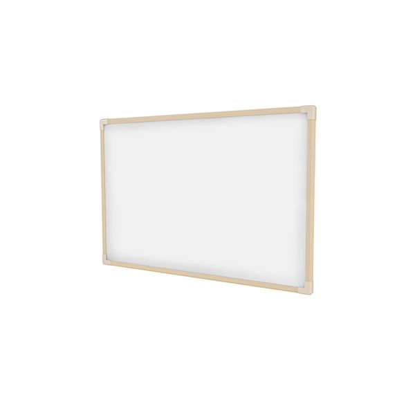 Quadro Branco Stalo com Moldura de Madeira Neo 40x60cm