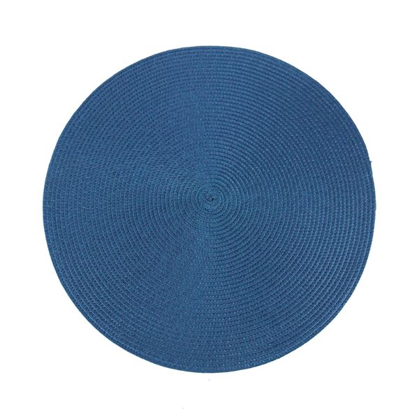 Jogo Americano Le New PVC e Poliéster Azul 40cm 1 Peça