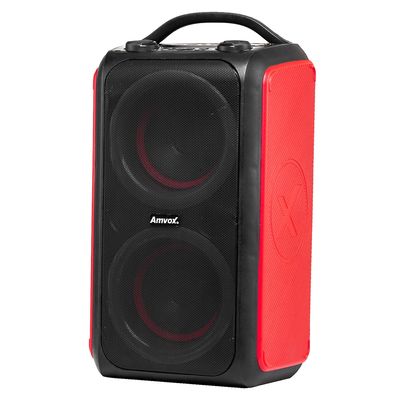 Caixa Amplificada Bluetooth Amvox ACA 600 Bagvox Red - Bivolt